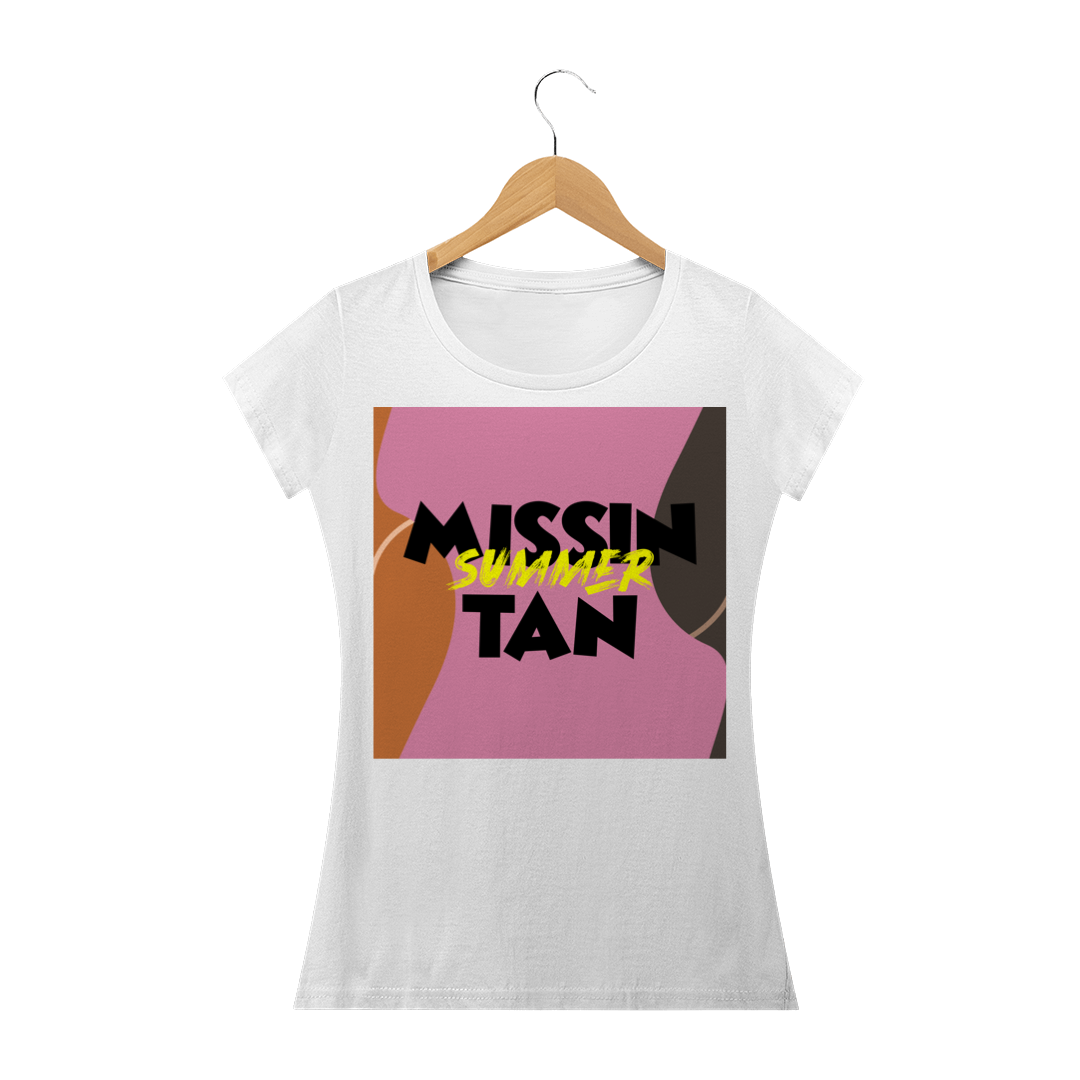 Nome do produto  baby look Summer Tan Brasil