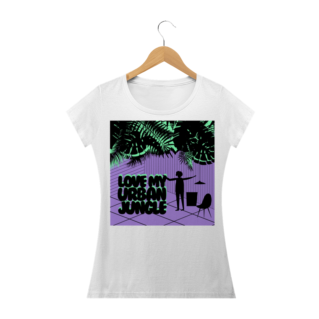 Nome do produto  baby look Urban Jungle