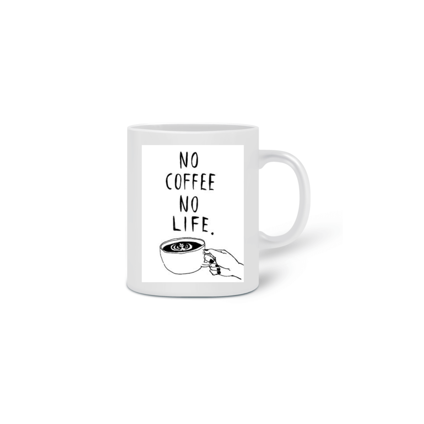 Nome do produto  Caneca No Coffee No Life Fortalecimento
