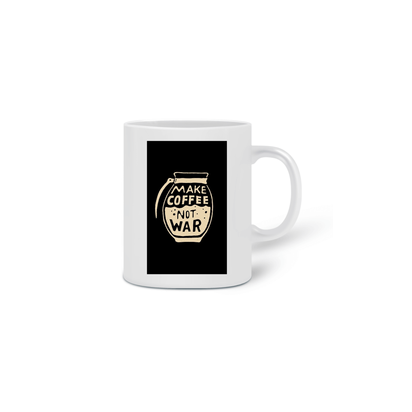 Nome do produto  Caneca Make Coffee Not War Fortalecimento