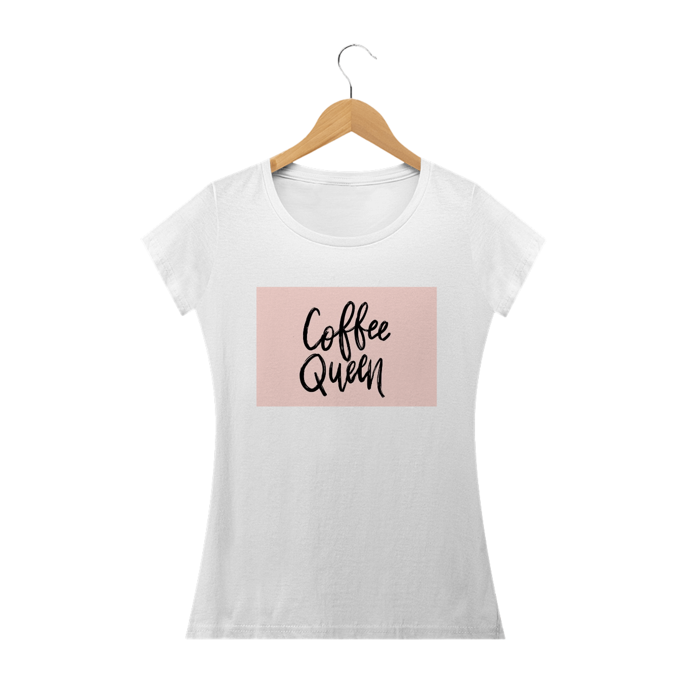 Nome do produto  Baby look Coffee Queen Fortalecimento