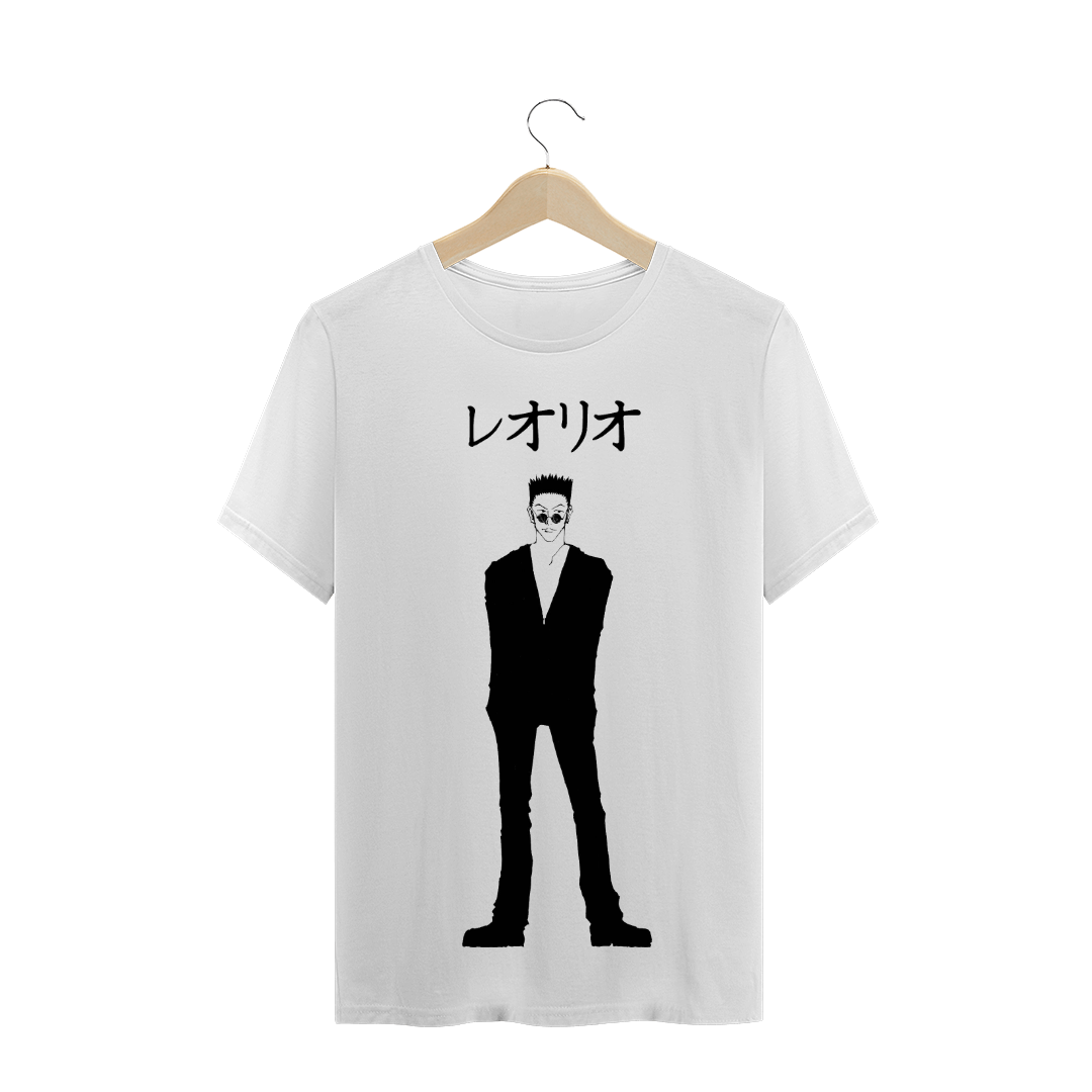 Nome do produto  Camisa Leorio Hunter x Hunter(V2 Branca Unissex)