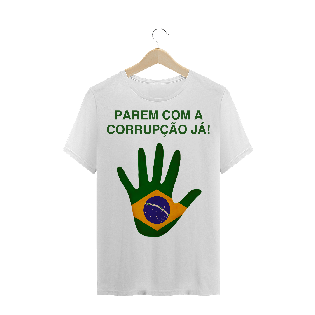 Nome do produto  Coleção Autoestima: PAREM  COM A CORRUPÇÃO JA!