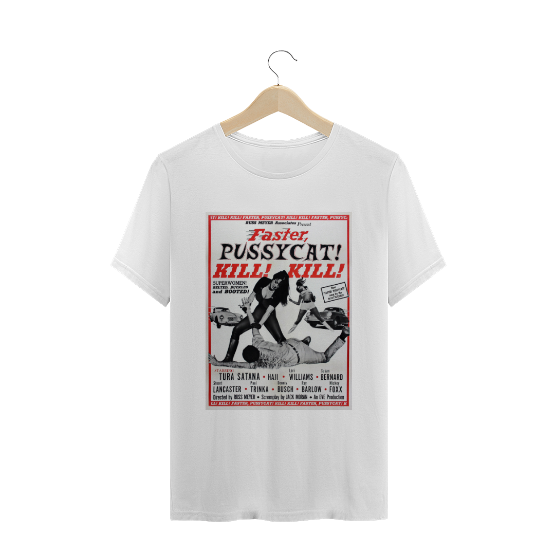 Nome do produto  Camiseta Faster Pussycat