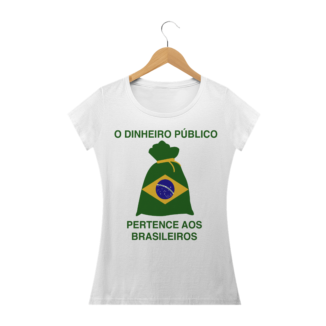 Nome do produto  Coleção Autoestima: O DINHEIRO PÚBLICO PERTENCE AOS BRASILEIROS