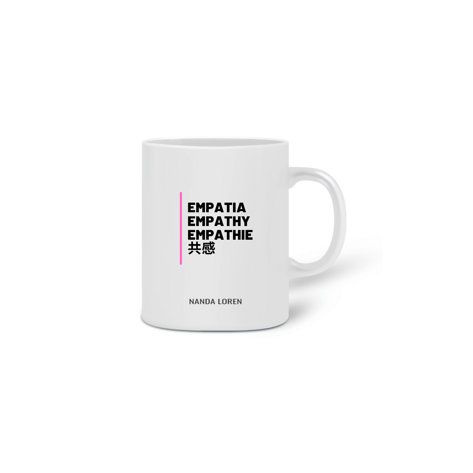 Nome do produto  Empatia - Caneca