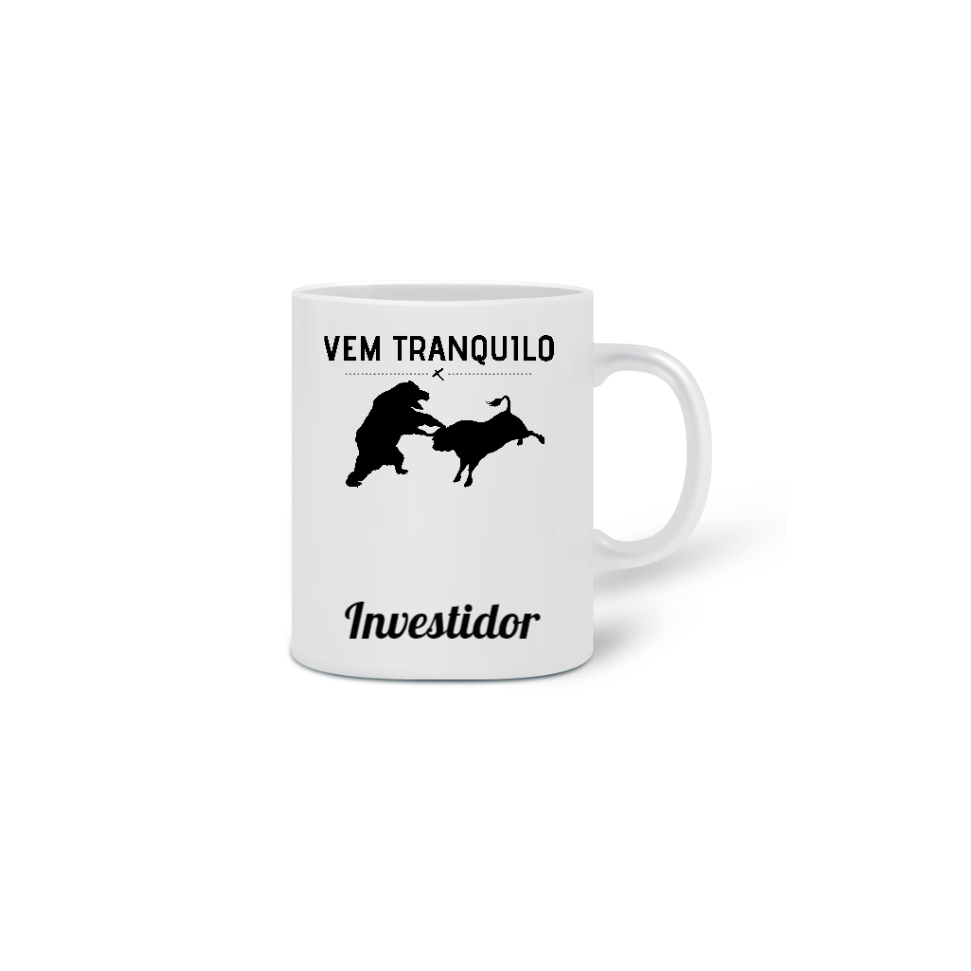 Nome do produto  Caneca - Vem Tranquilo