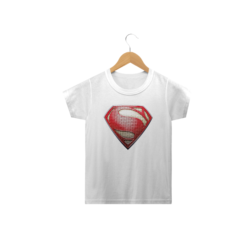 Nome do produto  Camiseta infantil Super man