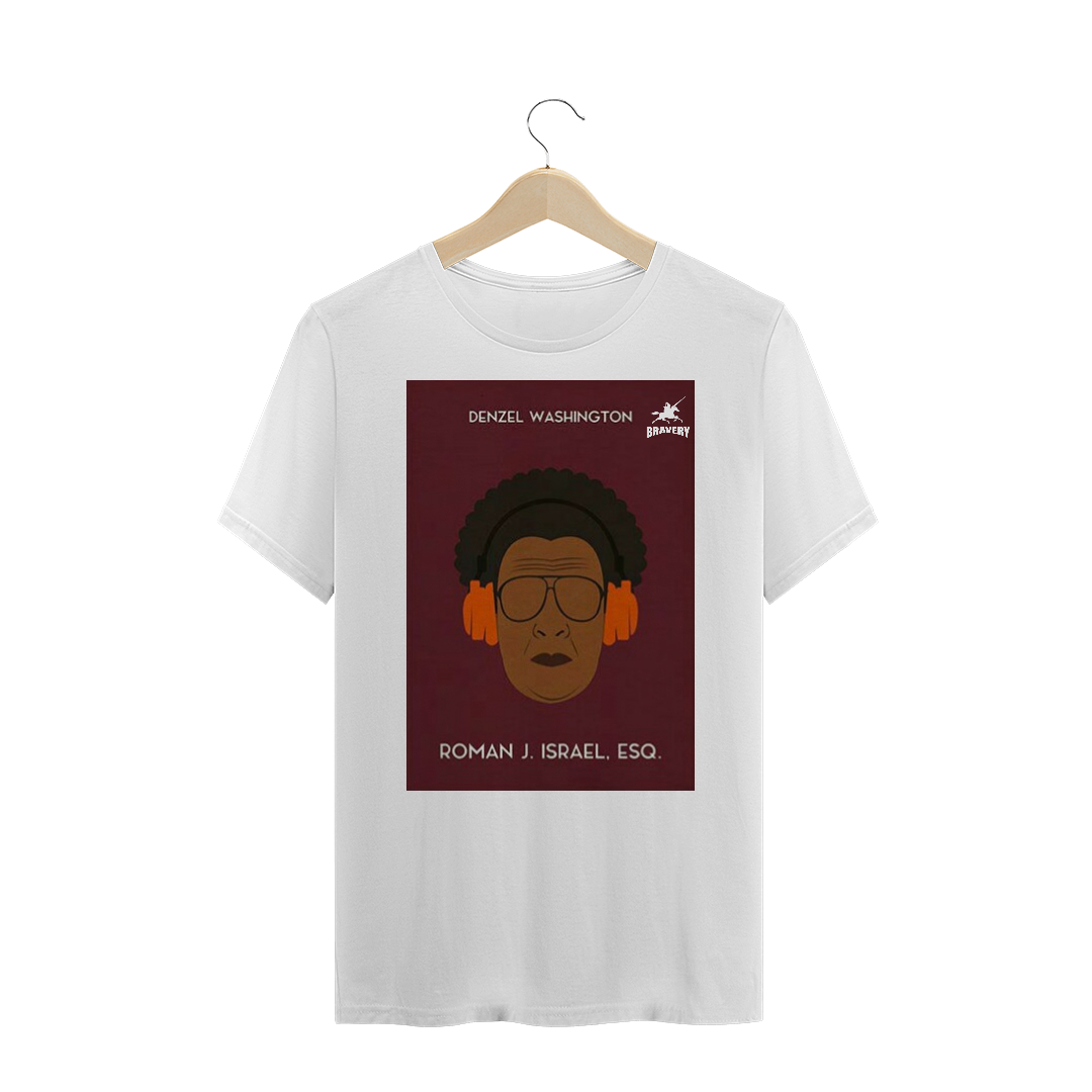 Nome do produto  T-SHIRT 'BRAVERY' DENZEL WASHINGTON CLÁSSICA OFICIAL