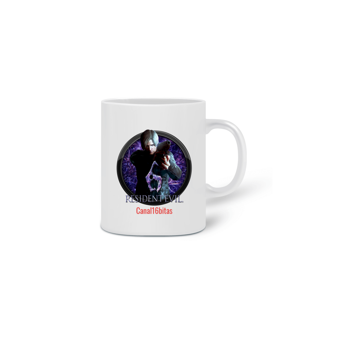 Nome do produto  Caneca Leon Resident Evil