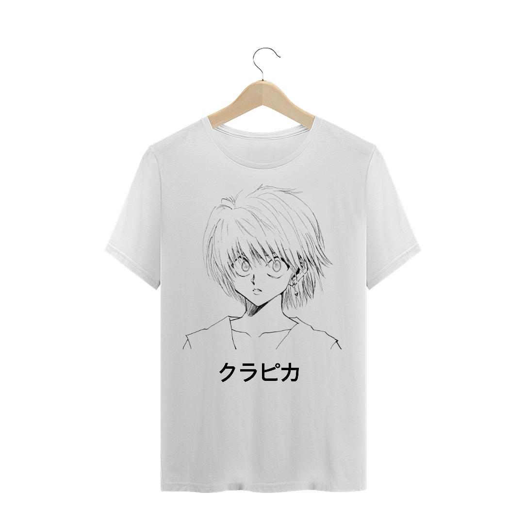 Nome do produto  Camisa Kurapika (Branca) Unissex