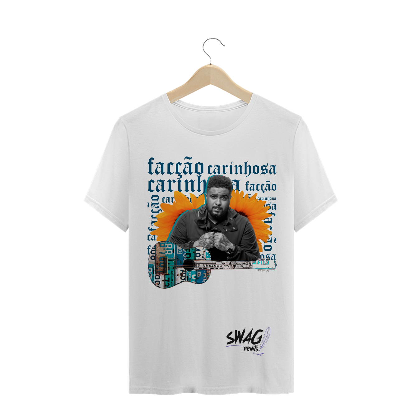 Nome do produto  Camiseta Baco Facção Carinhosa - branca