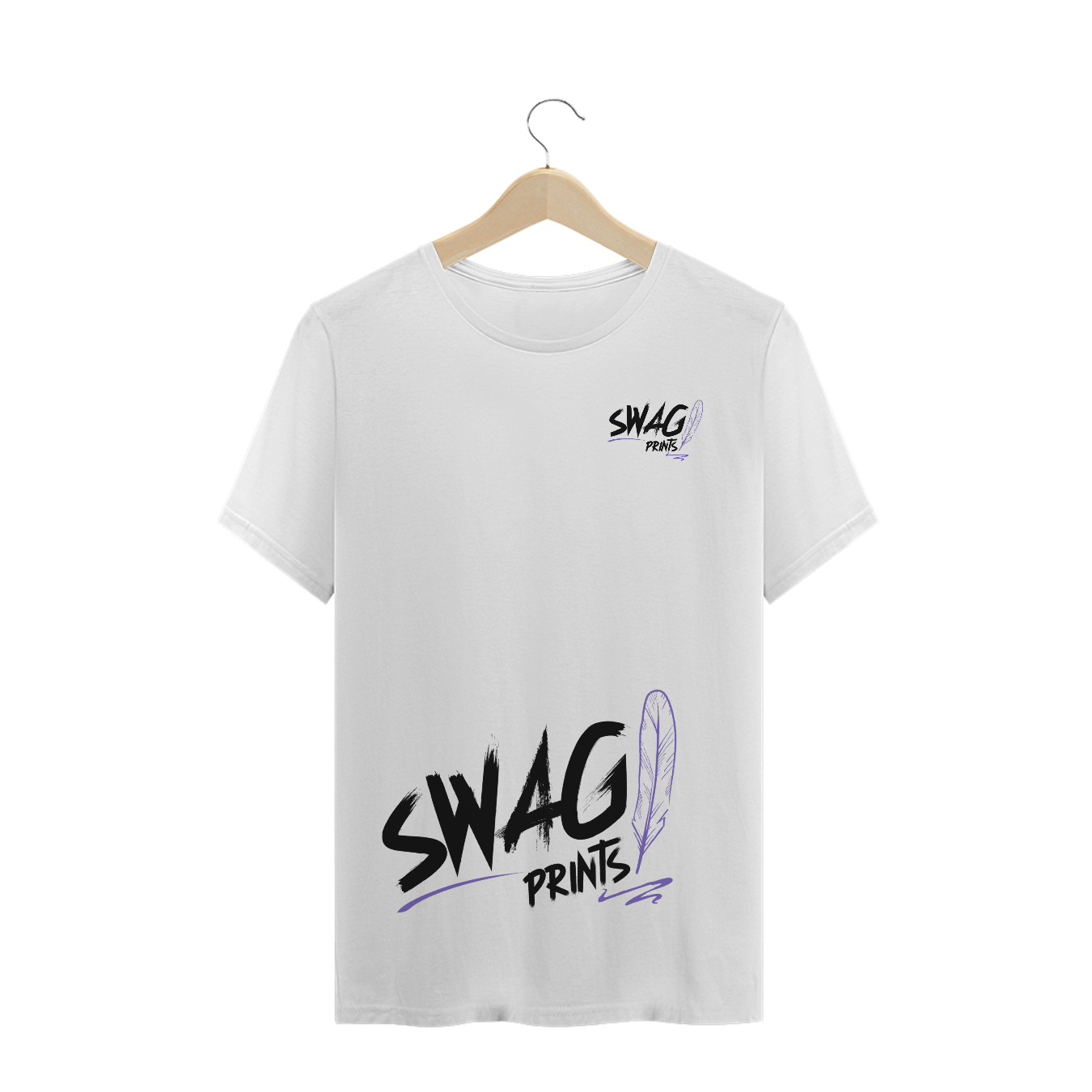 Nome do produto  Camiseta Swag Logo - branca 