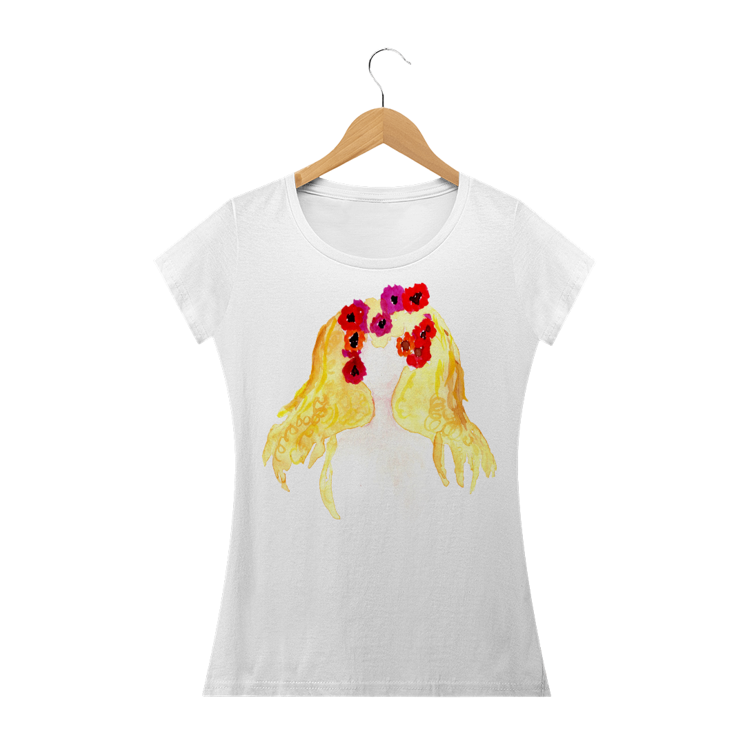 Nome do produto  Camiseta Baby Long - Virgem