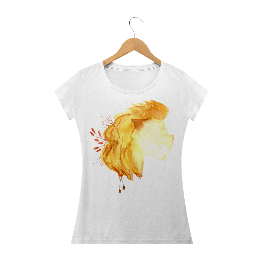 Nome do produto  Camiseta Baby Long Leão