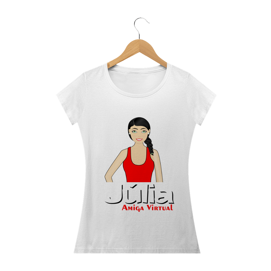 Nome do produto  Camiseta Júlia - Amiga Virtual 2