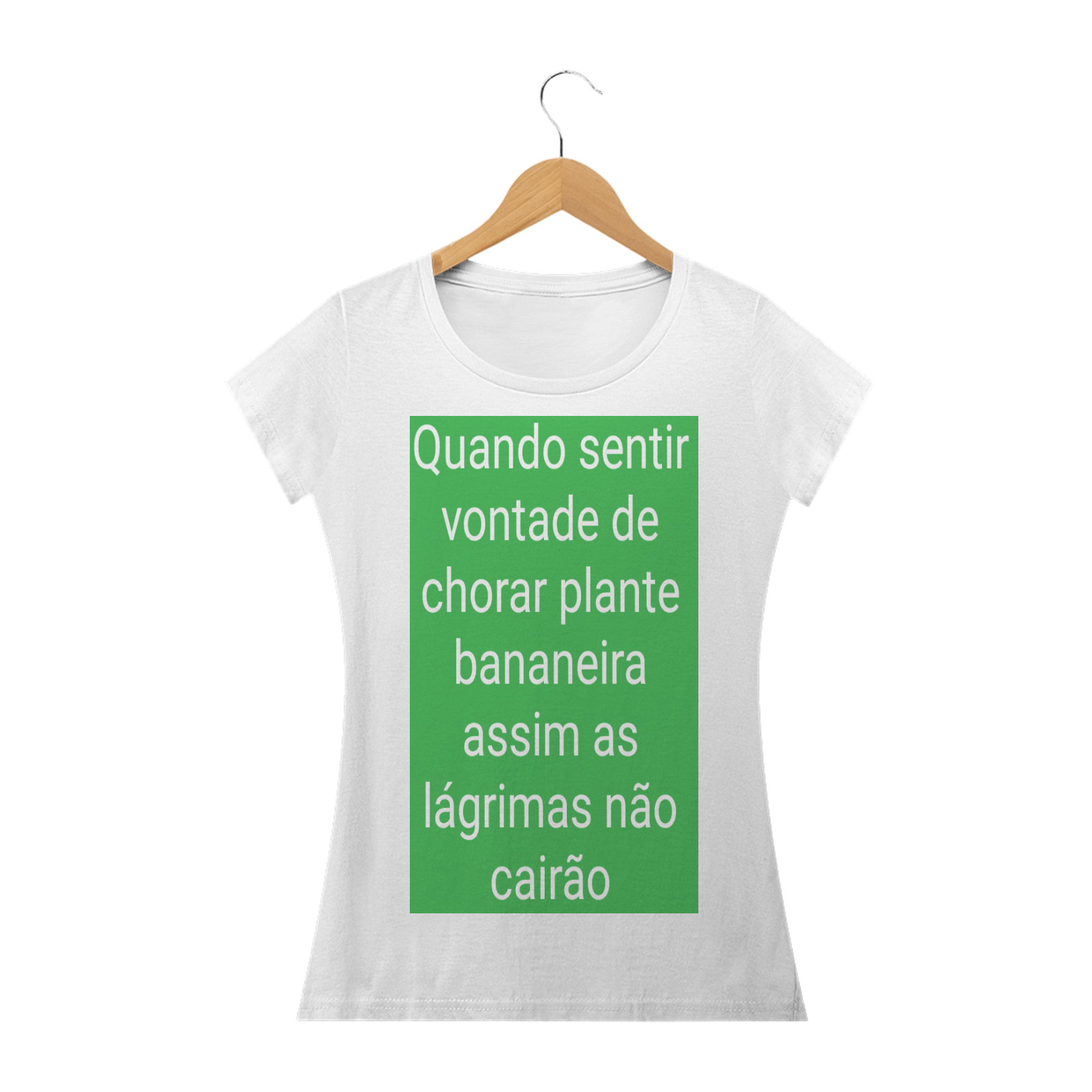 Nome do produto  Camiseta de frase Jardim de Meteoro
