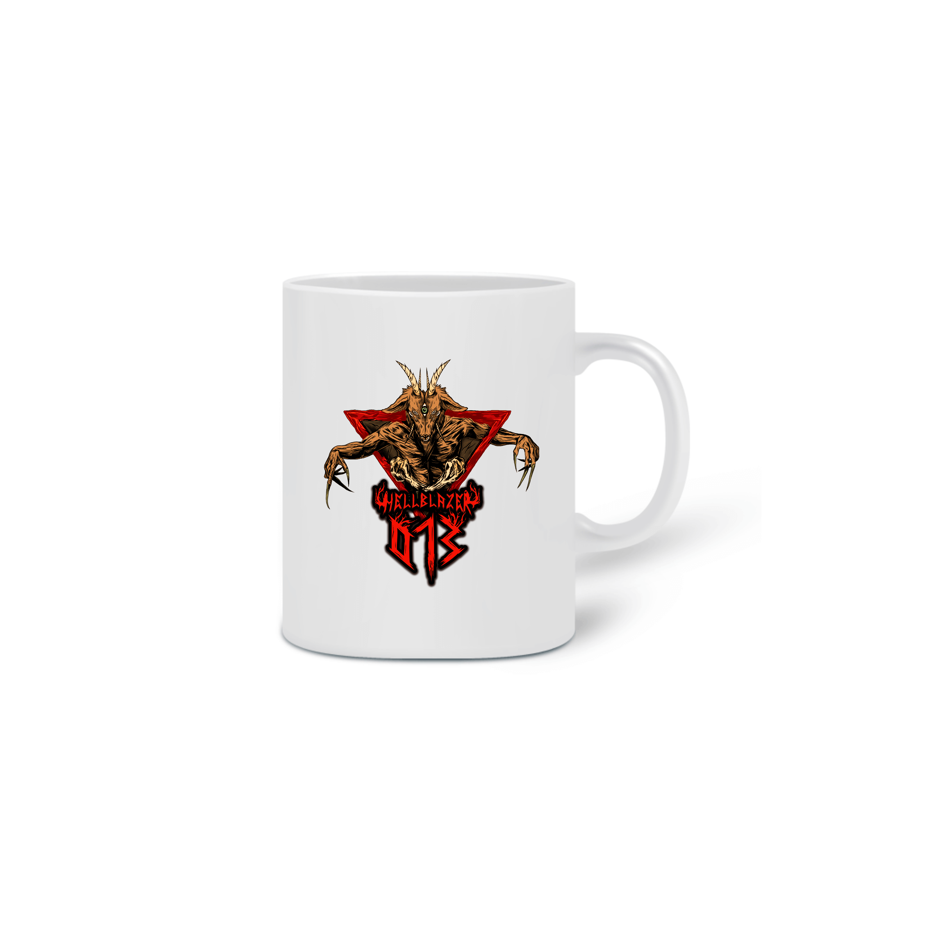 Nome do produto  HELLBLAZER 013 Caneca Satan - The Father