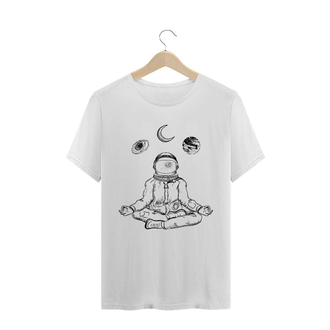 Nome do produto  T-shirt Coleção Astronauta - Meditando