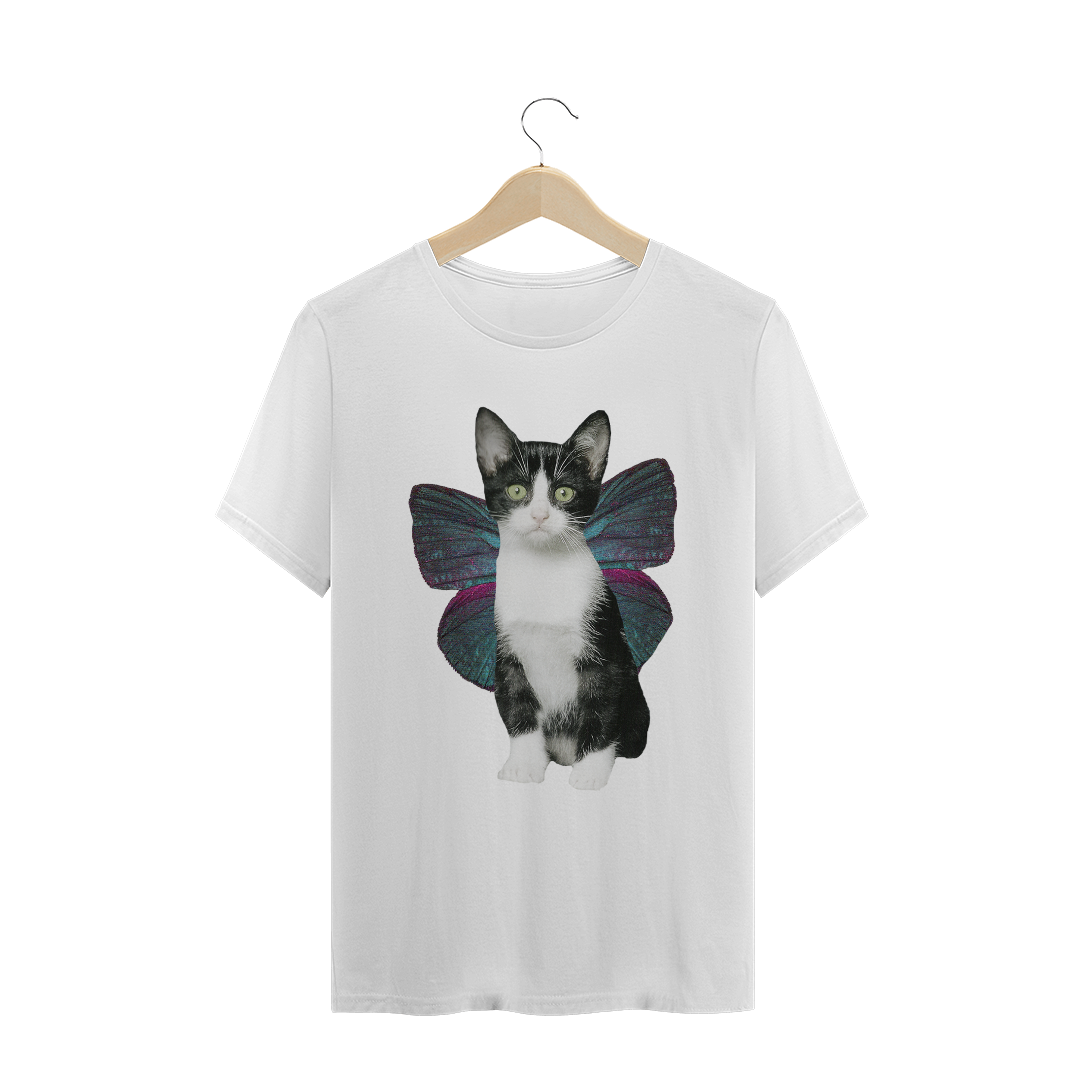 Nome do produto  T-Shirt - Coleção Gatos - 03