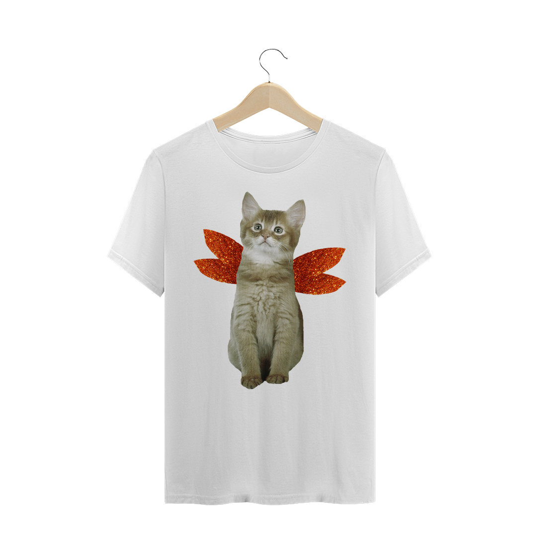 Nome do produto  T-Shirt - Coleção Gatos - 08