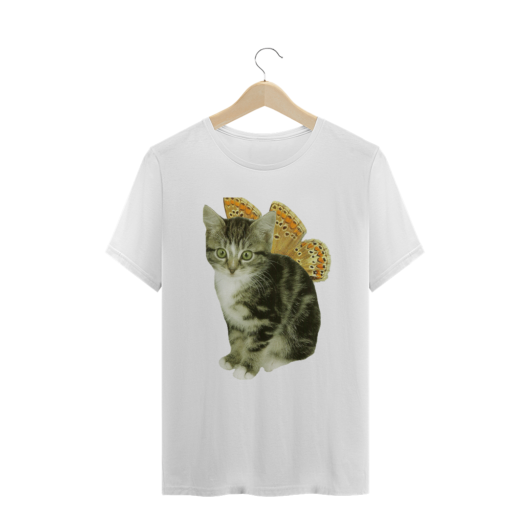 Nome do produto  T-Shirt - Coleção Gatos - 09