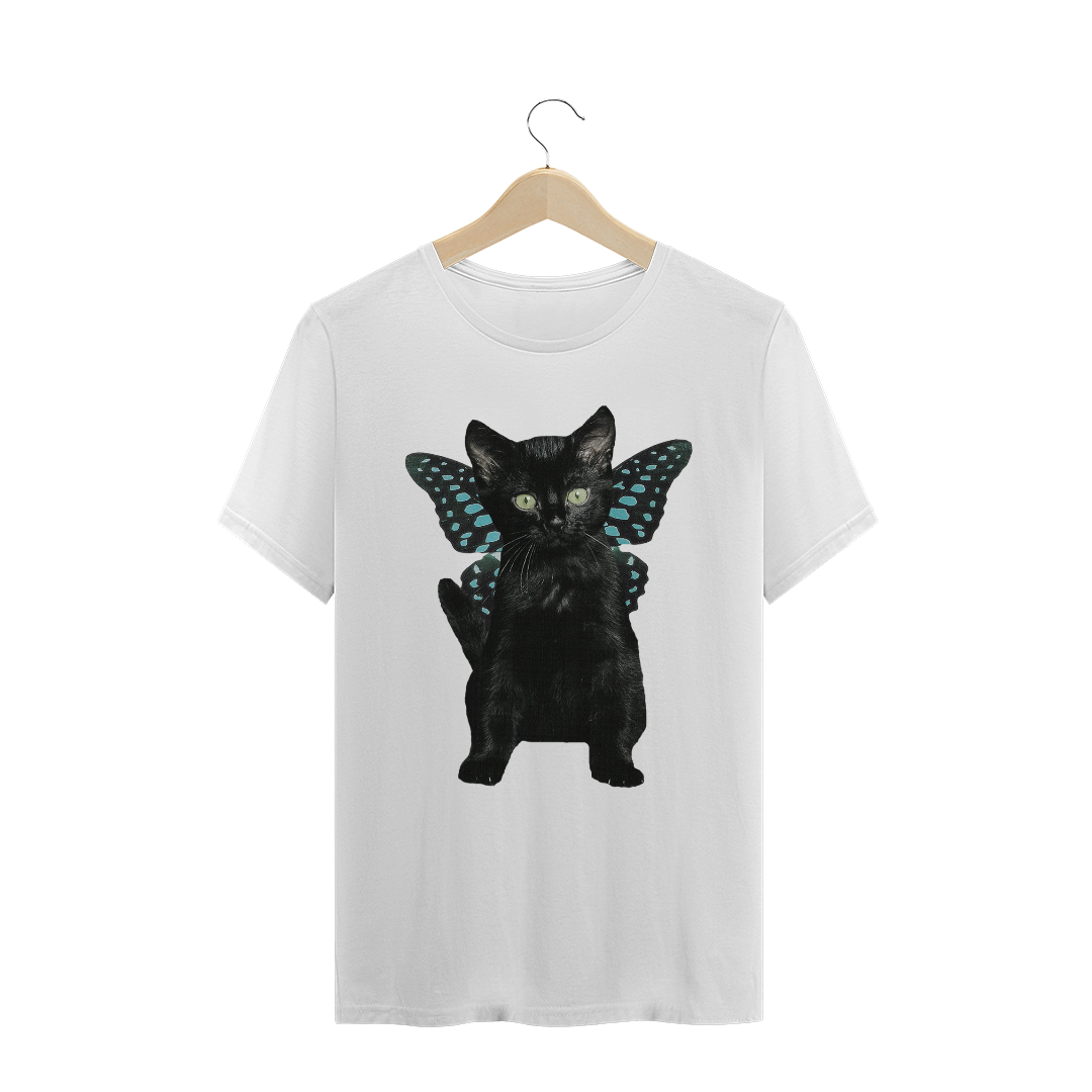 Nome do produto  T-Shirt - Coleção Gatos - 11