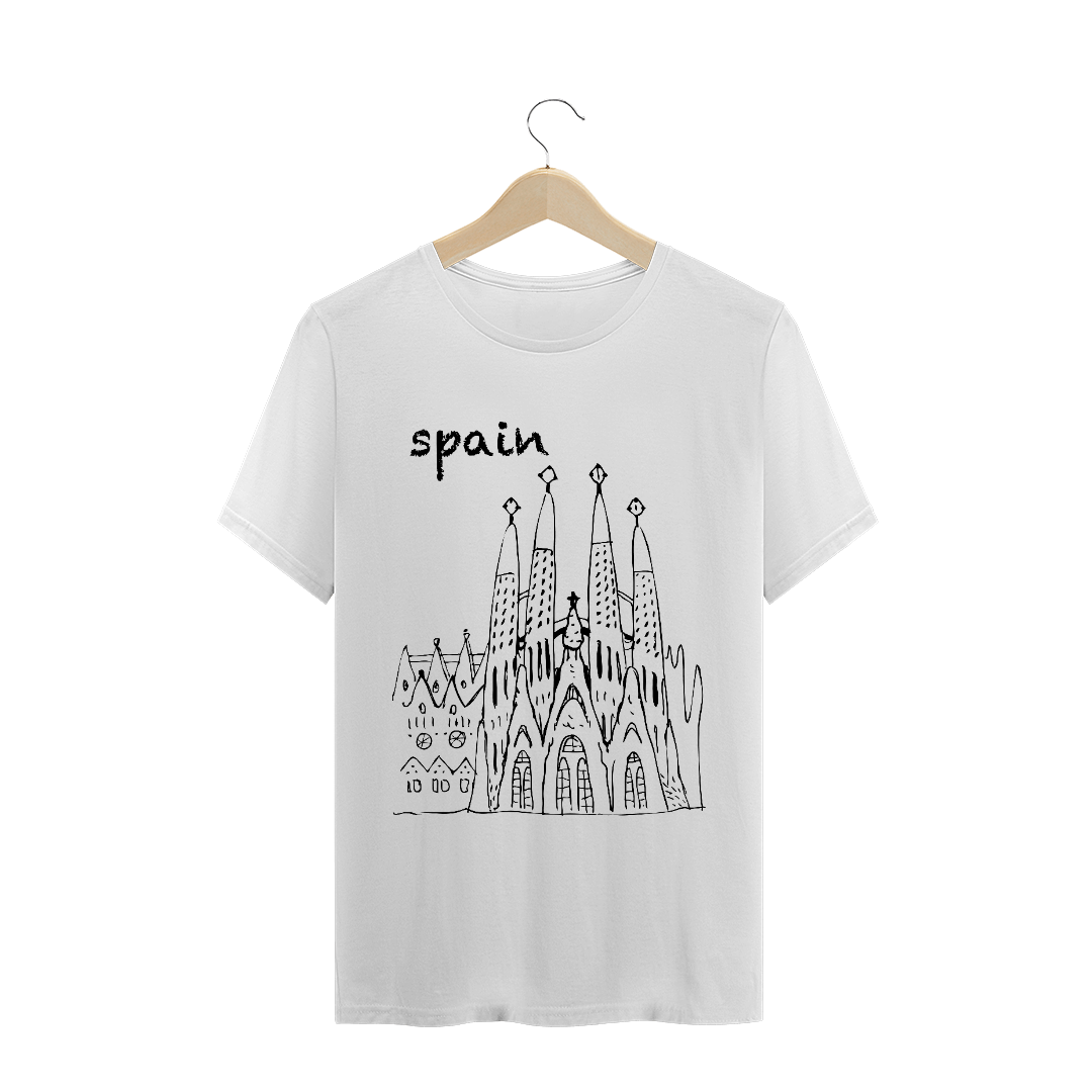 Nome do produto  T-Shirt - Coleção Monumentos - Espanha