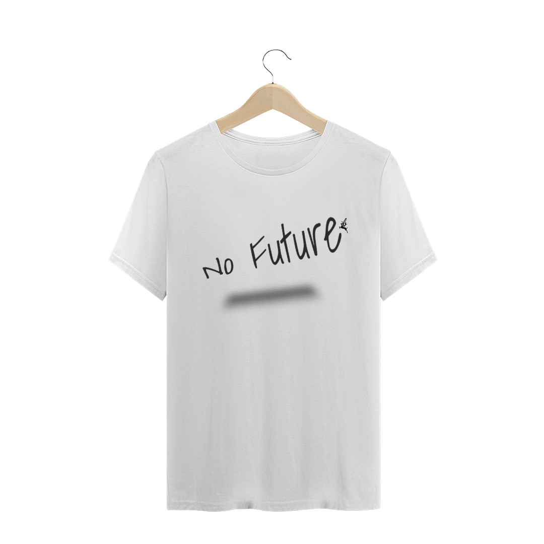 Nome do produto  Camisa Masculina Personalizada - No Future - Dark