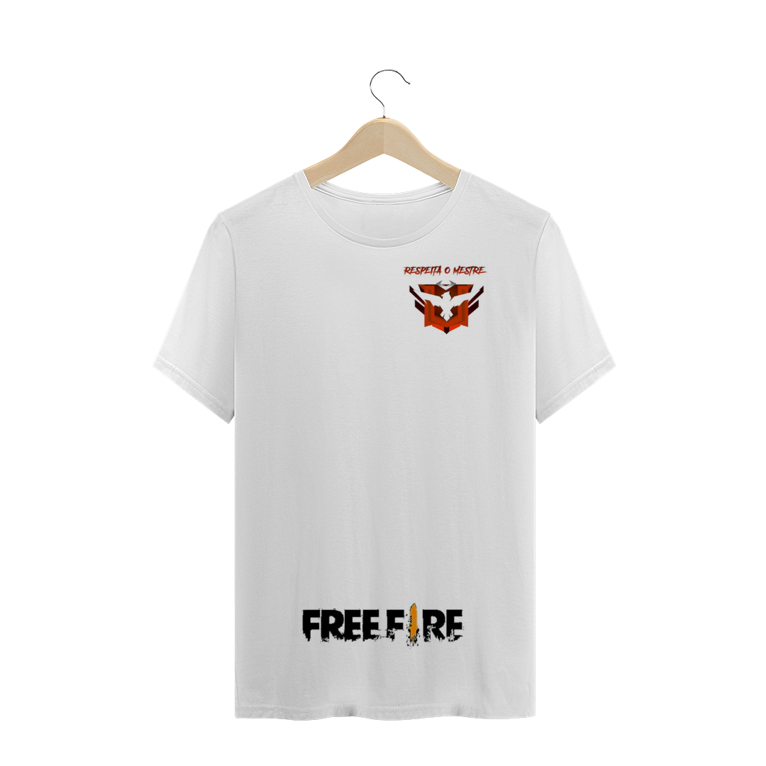 Nome do produto  Camisa Free Fire Respeita o Mestre