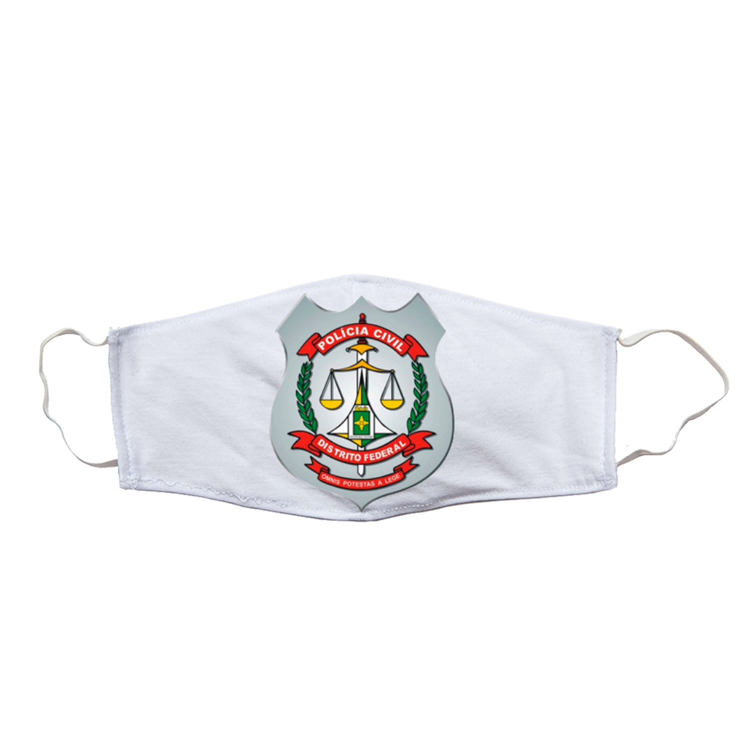Nome do produto  MÁSCARA POLÍCIA CIVIL DO DF