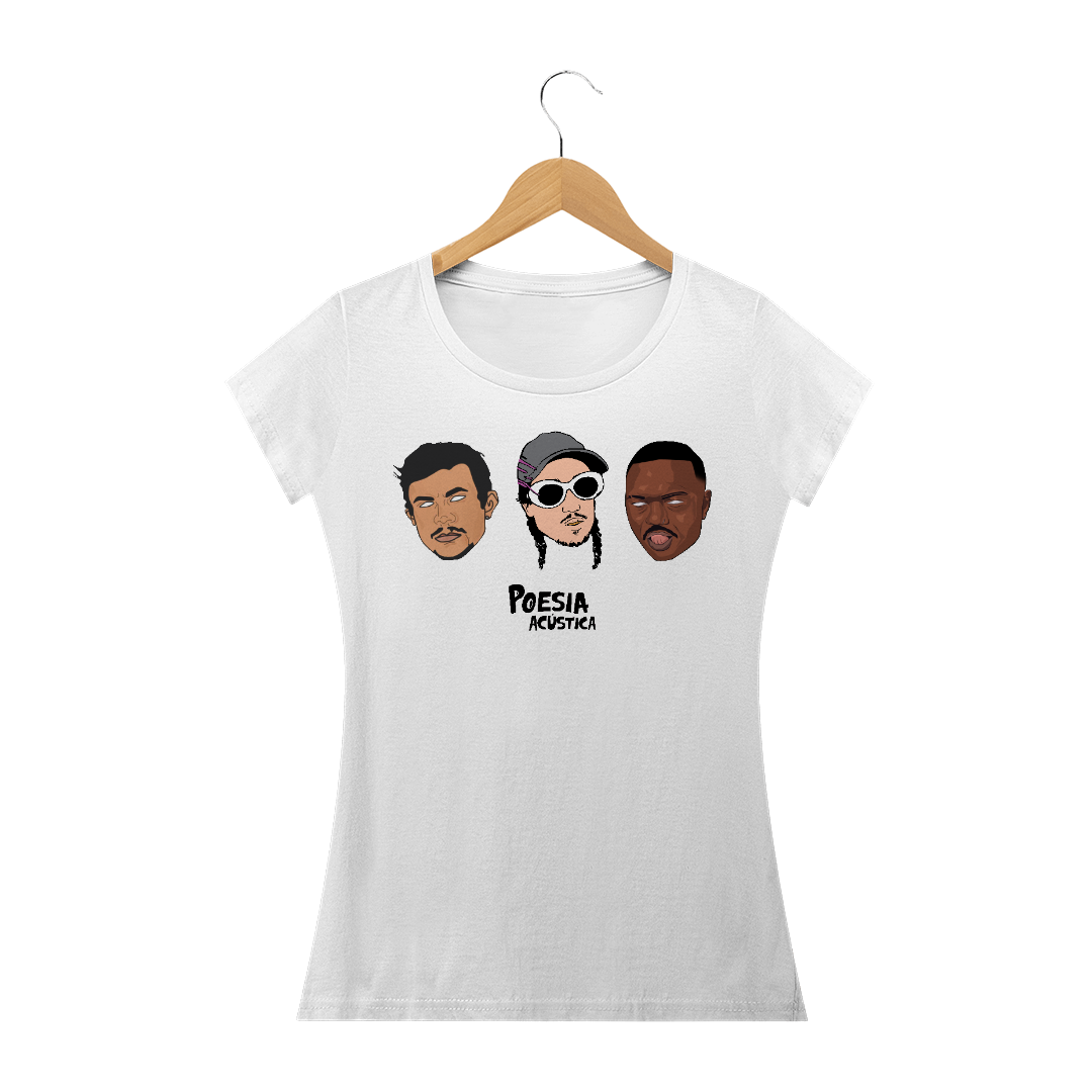 Nome do produto  Camiseta feminina djonga/xamã/matuê 