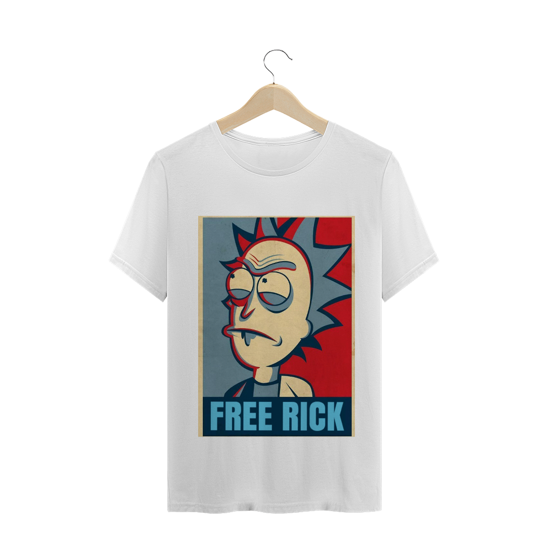 Nome do produto  Camiseta Rick and Morty - Free Rick