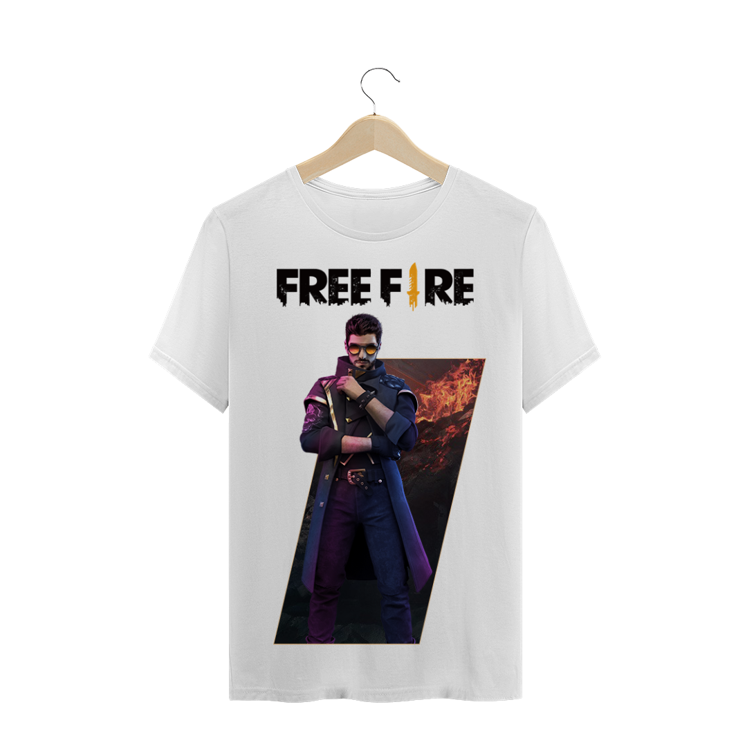 Nome do produto  Camiseta Free Fire ALOK