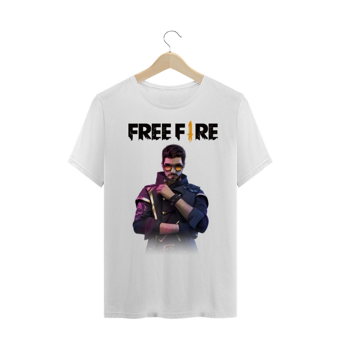 Nome do produto  Camiseta Free Fire ALOK
