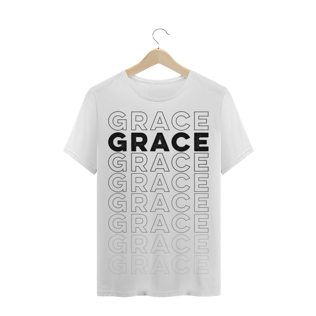 Nome do produto  Camiseta Grace | Quality | Manga Curta | Estampa Preta