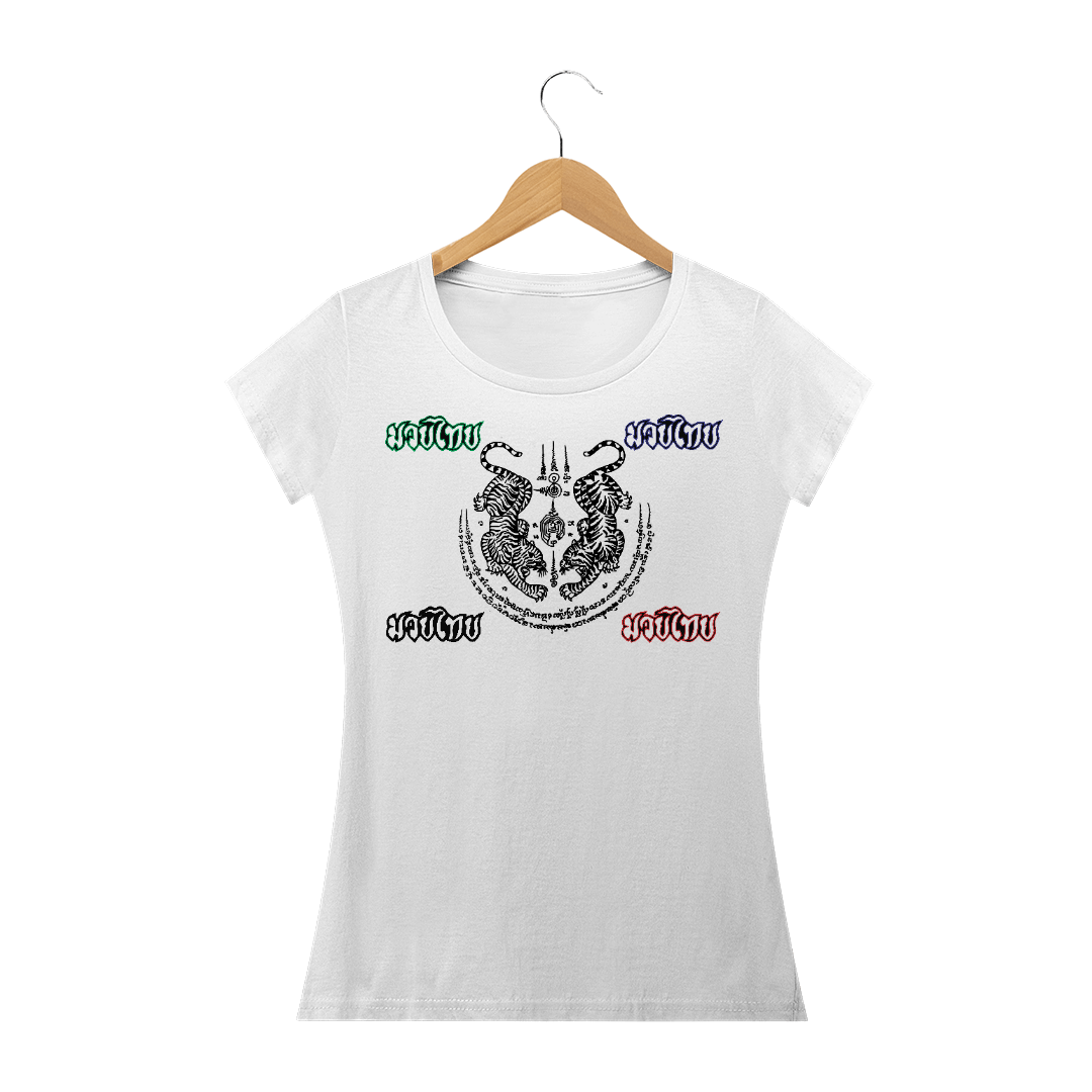 Nome do produto  Baby Look Muay Thai Tigres- Premiun