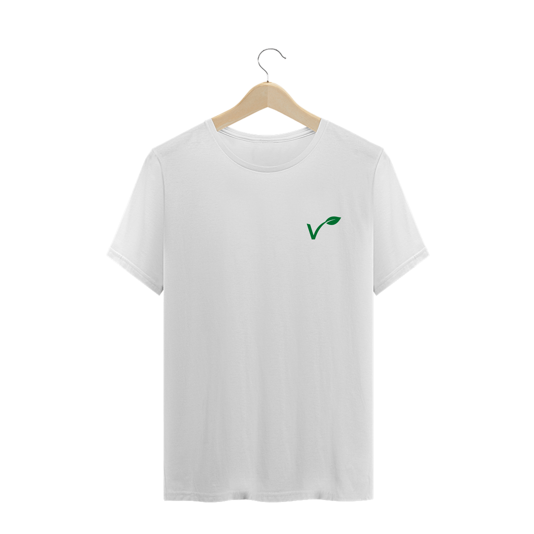 Nome do produto  Camiseta Unissex V de Vegan
