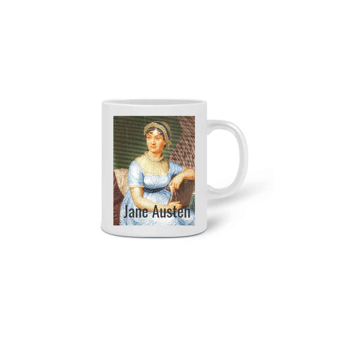 Nome do produto  caneca - JANE AUSTEN