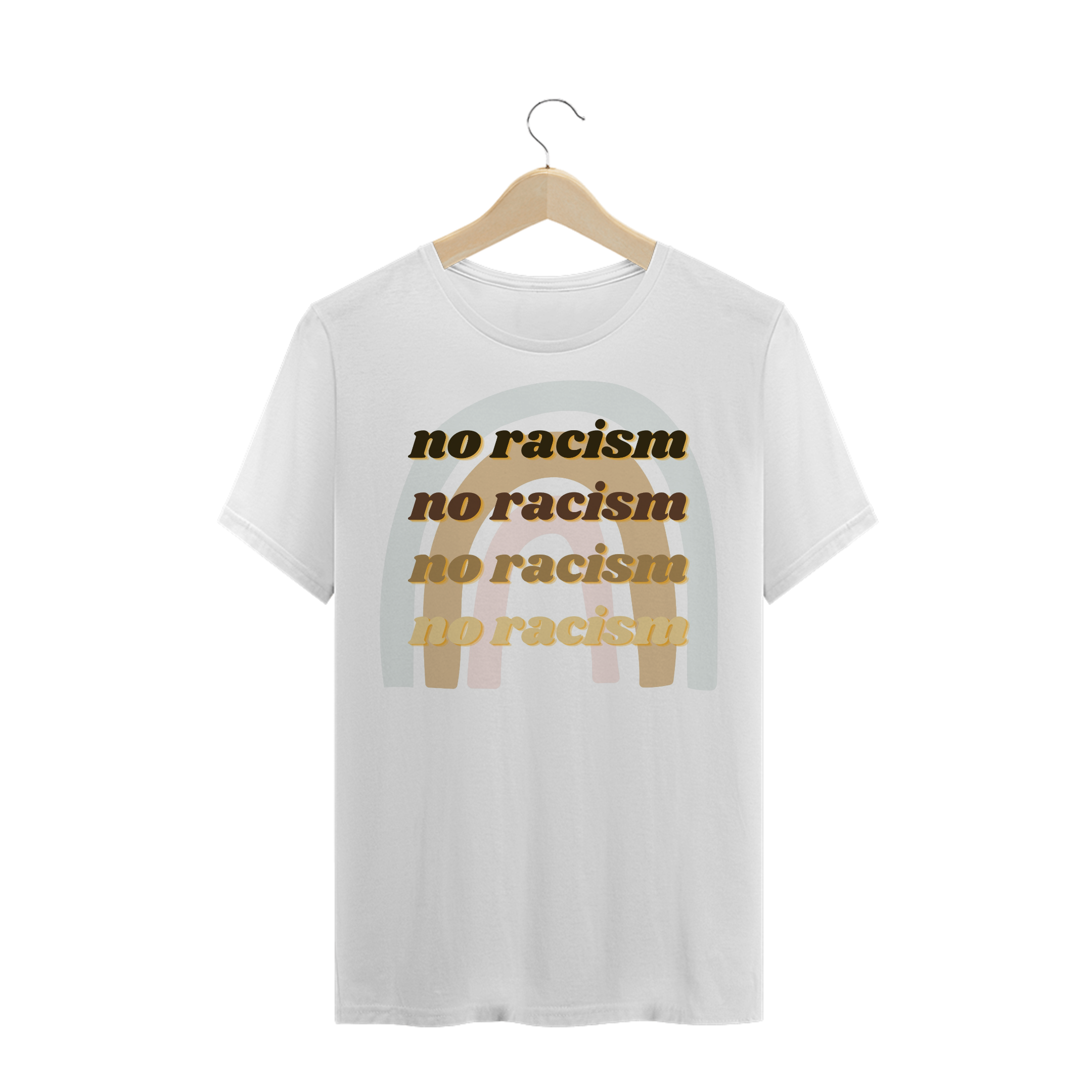 Nome do produto  Camiseta Unissex No Racism