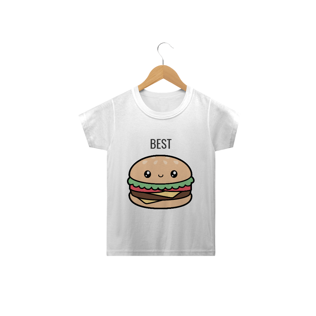 Nome do produto  T-Shirt Infantil - Coleção Gêmeos BEST