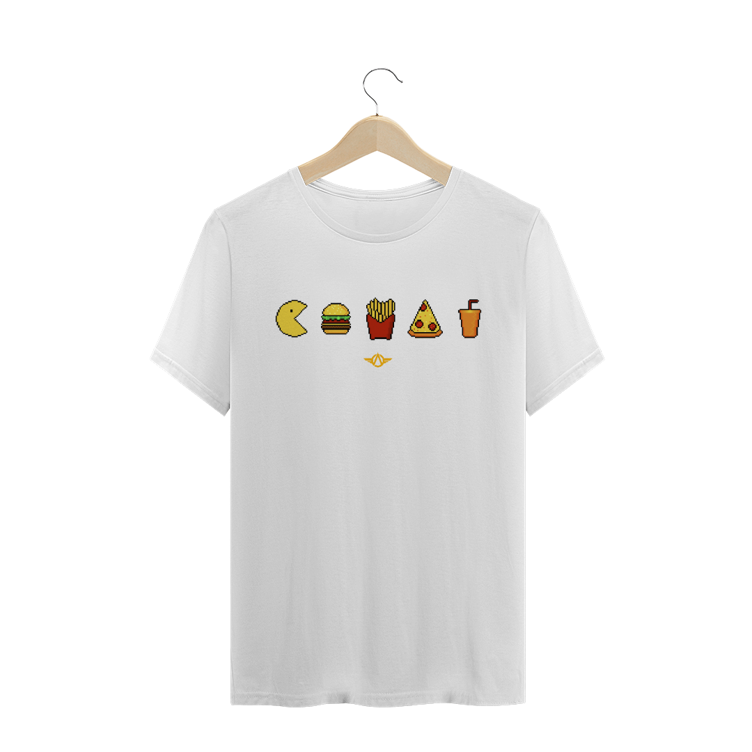 Nome do produto  Camiseta Pixel Art Pacfood