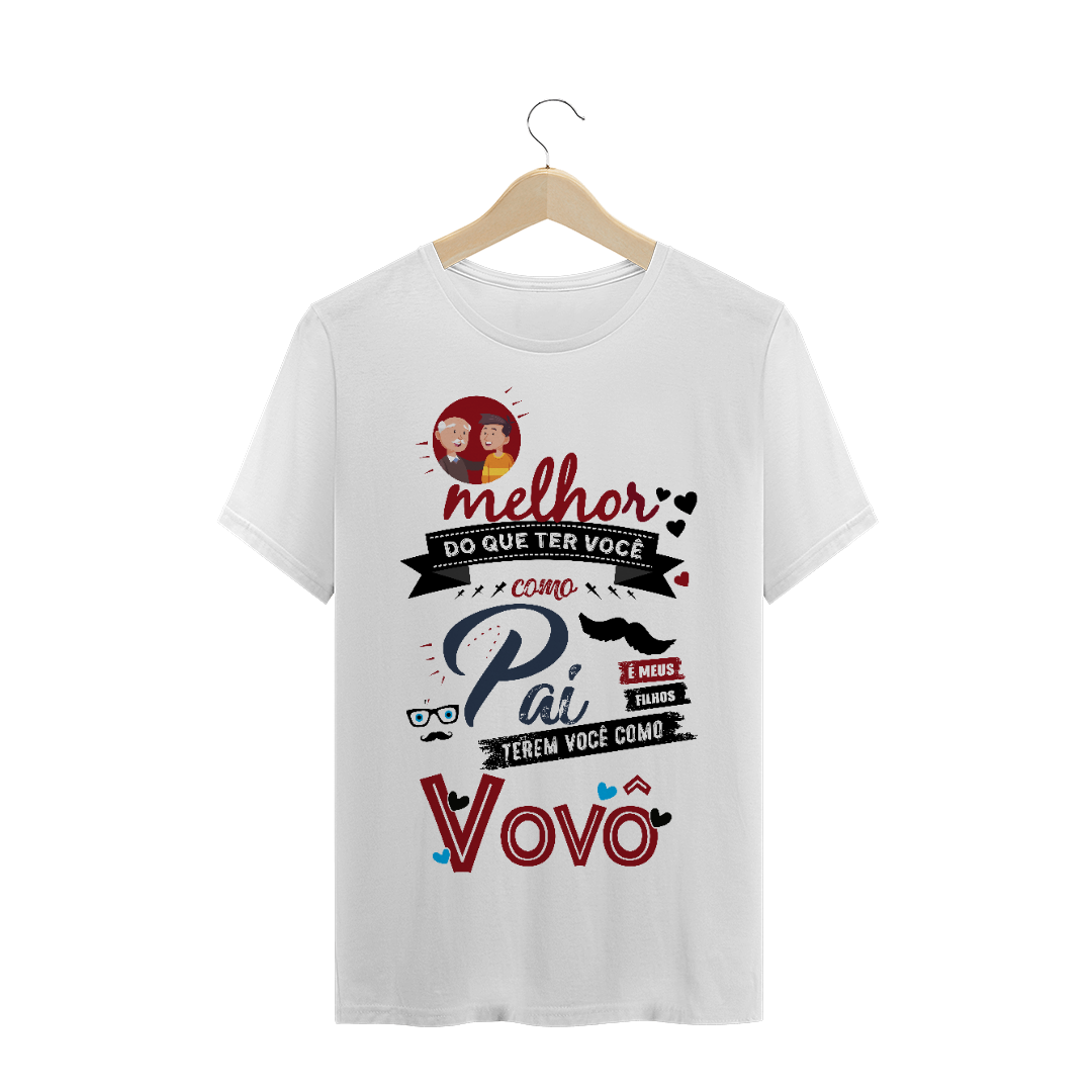 Nome do produto  Pai e Avô  / T-shirt Clássica