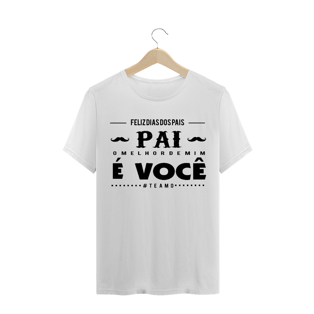 Nome do produto  Feliz dia dos pais / T-shirt Clássica