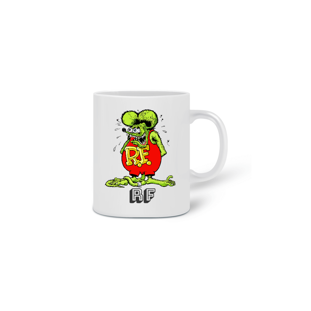 Nome do produto  RAT FINK CANECA