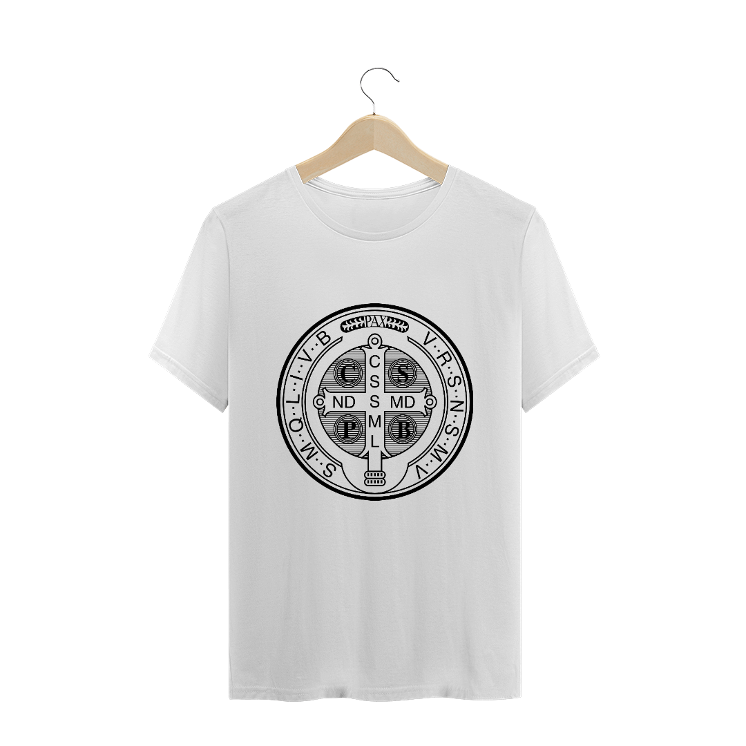 Nome do produto  Camiseta - Medalha de São Bento