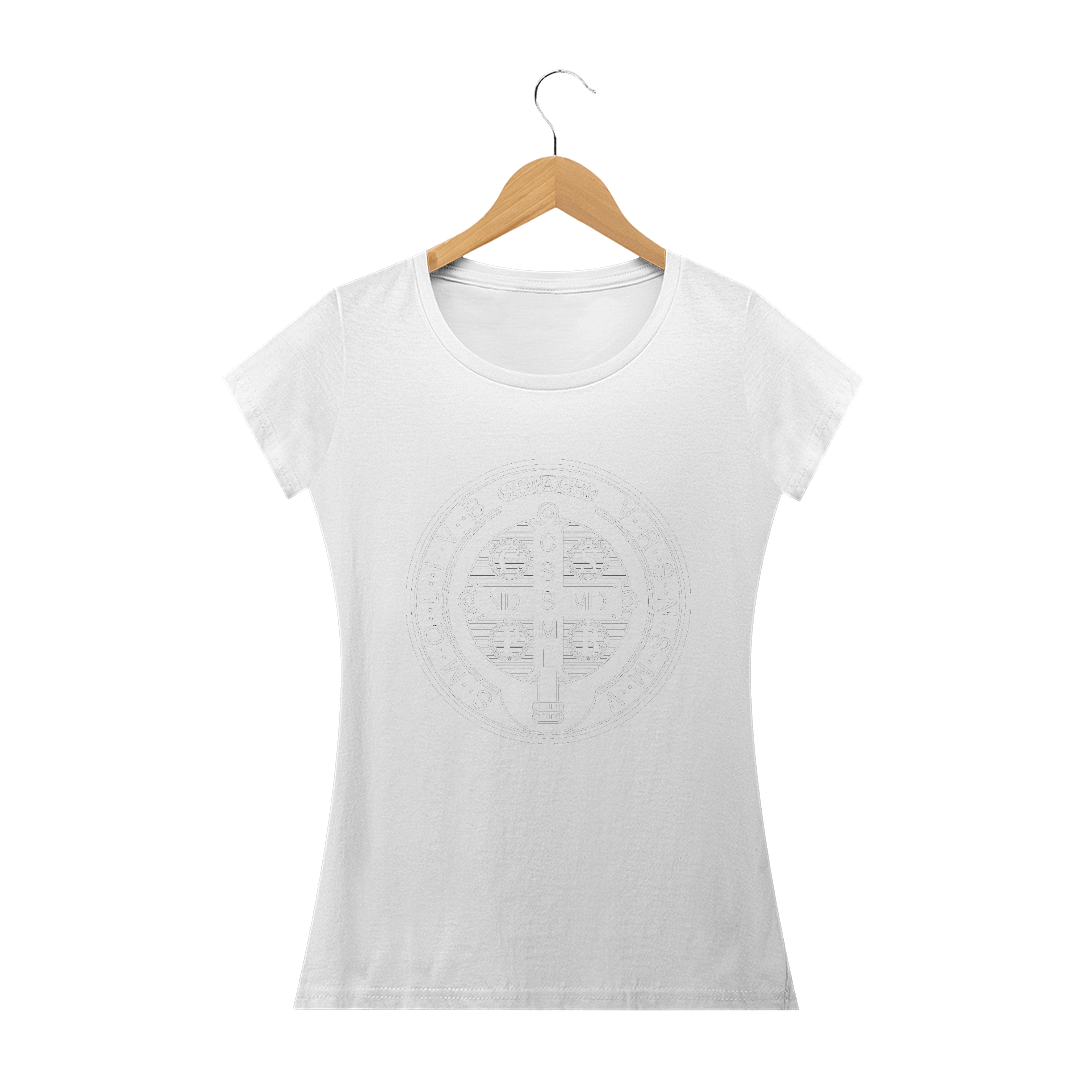 Nome do produto  Camiseta - Medalha de São Bento