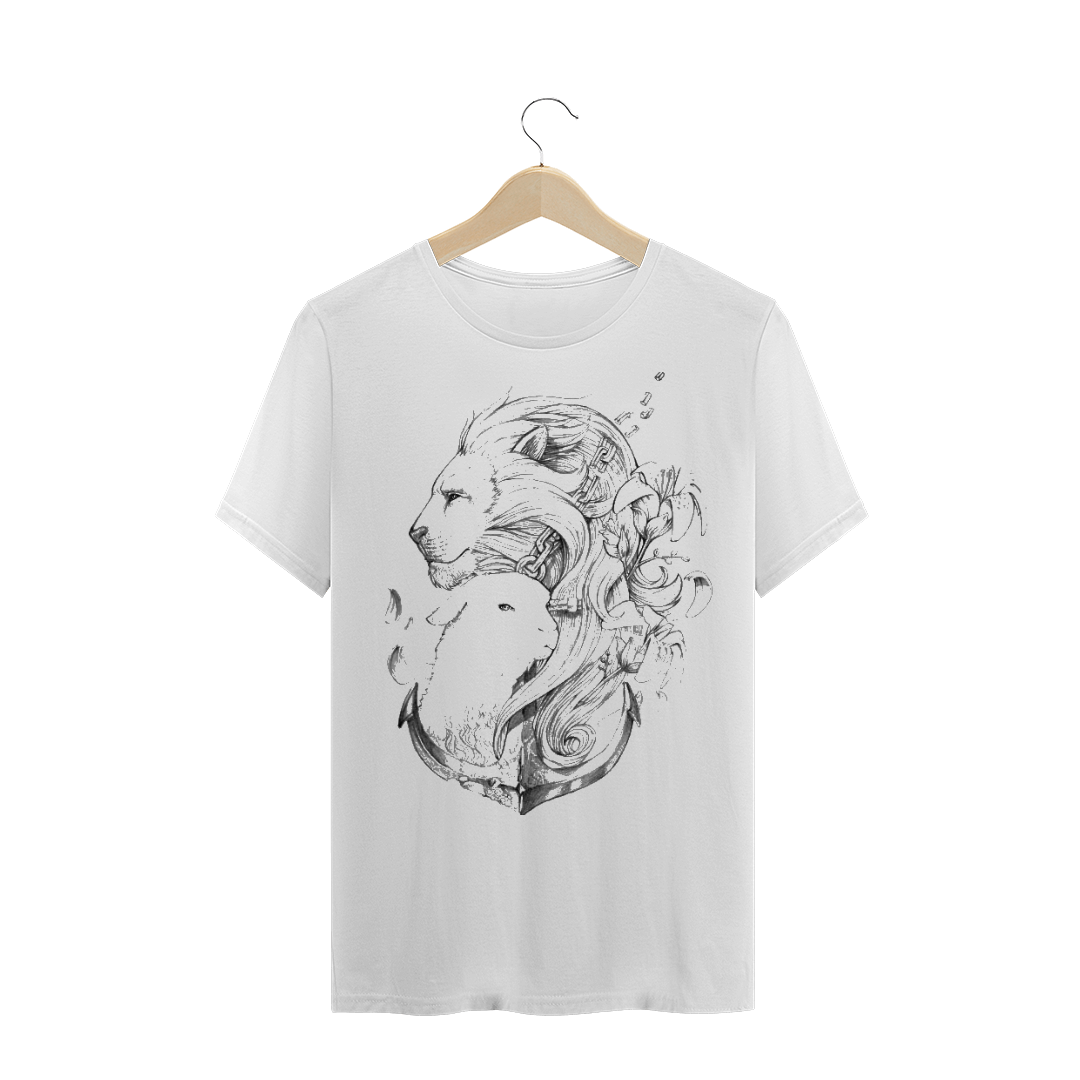 Nome do produto  Camiseta - O Cordeiro é o Leão