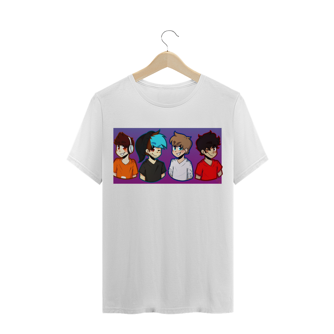 Camiseta Alanzoka e o amigos