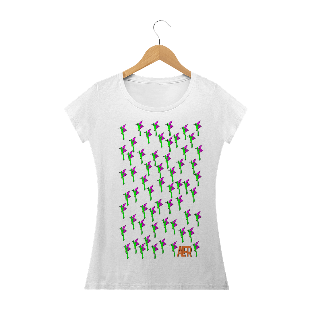 Nome do produto  Camisa Estampa Beija Flor